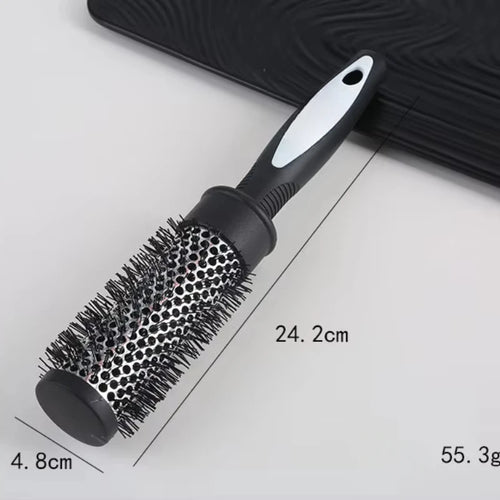 Hair Styling Hair Brush Nylon Comb Cylinder Curly Hair Rolling Comb