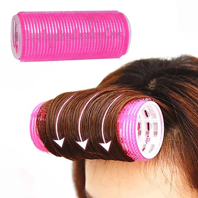 1 Pcs Hair Rollers Self Grip Hair Curlers Lazy Curler Silk Curling