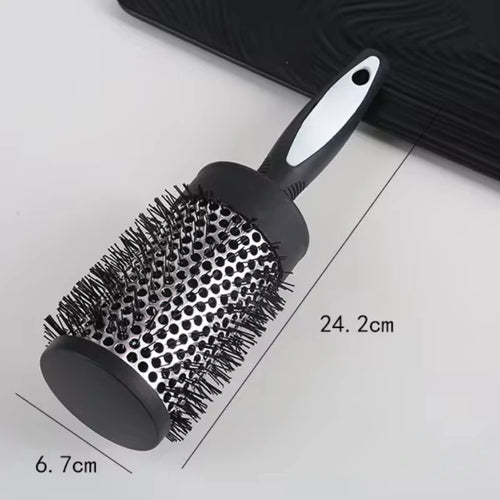 Hair Styling Hair Brush Nylon Comb Cylinder Curly Hair Rolling Comb
