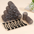 24pcs/Set Self Grip Hair Rollers No Heat Hair Clip Curlers Heatless