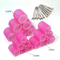 28pcs/Set Hair Roller Sets 18pcs Plastic Self Grip Hair Curlers 3