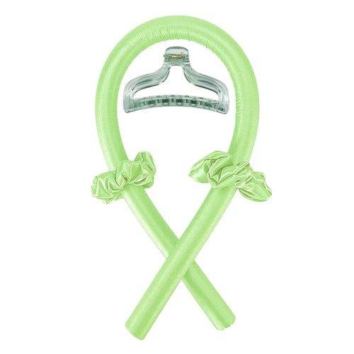 Heatless Curling Rod Headband No Heat Silk Curls Ribbon Hair Rollers